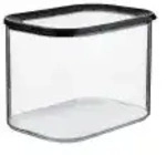 Mepal Modula Vorratsdose, stapelbar, Farbe: schwarz 106932040400 , 4,5 Liter -...