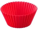 WESTMARK Silikon Muffinformen, rot 30142260 , 1 Packung = 6 St&uuml;ck