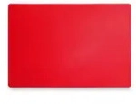 HENDI Schneidebrett hygienisch, HACCP, 450 x 300 x 13 mm 825525 , Farbe: rot
