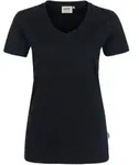 HAKRO&reg; Damen V-Shirt PERFORMANCE, schwarz 181 , 1 St&uuml;ck, Gr&ouml;&szlig;e: XS