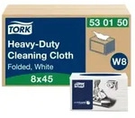 Tork Premium Reinigungst&uuml;cher 530, W8 530150 , 38,5 x 32 cm, 1 Paket = 8...
