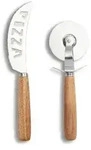 Zeller Pizza-Schneide-Set, 2-teilig 25592 , 1 Set