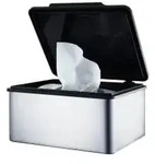 Blomus MENOTO Feuchtt&uuml;cherbox 68821 , Edelstahl matt, Kunststoff