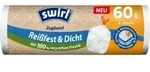 Swirl&reg; M&uuml;llbeutel Zugband Rei&szlig;fest & Dicht, 60 Liter 4008871219077 , 1 Rolle = 8