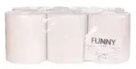 Papierhandtuch-Rolle, 1-lagig, weisslich AG-088 , 1 Karton = 6 Rollen,...