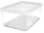 Rotho K&uuml;hlschrankorganizer, wei&szlig; 1053801100WS , Ma&szlig;e (L x B x H): 282 x 184 x 113
