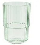 APS Trinkbecher LINEA, hellgr&uuml;n 10573 , Ma&szlig;e (&Oslash; x H): 8,5 x 12 cm