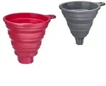 WESTMARK Trichter Silikon, hitzebest&auml;ndig bis 200&deg; C, 2-teilig 21212270 , 1 Set = 2