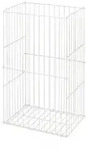 Abfallkorb Draht large, 60 Liter 330110 , Farbe: wei&szlig;