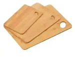 Kesper Schneidebrett Set, 3-teilig, Bambus, FSC 58333 , 1 Set