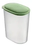 Koziol Vorratsdose CONNECT OVAL STORAGE L, 2,5 Liter 4065703 , Farbe: gr&uuml;n
