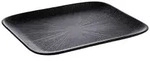 APS Serviertablett NERO, GN 1/2 mittlere Fl&auml;che, elegant schwarz 85068 , Ma&szlig;e...