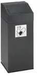 VAR Wertstoffsammler 45 L 12384 , Farbe: antik-silber, struktur