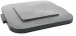 Rubbermaid Schnappdeckel f&uuml;r eckigen BRUTE&reg; Abfallbeh&auml;lter, grau FG352700GRAY ,