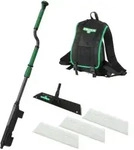 UNGER erGO! wax Klettmopp Bodenreinigungs-Set FAKT5 , 1 Set