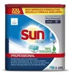 SUN Professional Tablets All in 1 Sp&uuml;lmaschinen-Tabs 7515858 , 1 Packung = 200 Tabs