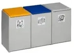 VAR Kunststoffcontainer 40 Liter 3802 , 3-fach, ohne Deckel