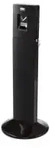 Rubbermaid Metropolitan Smokers Station Rauchers&auml;ule FGR93400BK , Farbe: schwarz