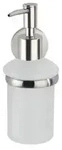 WENKO Cuba Seifenspender 24261100 , Farbe: silber / mattiert