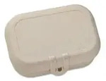 Koziol Lunchbox PASCAL S, sp&uuml;lmaschinengeeignet 7158700 , Farbe: beige