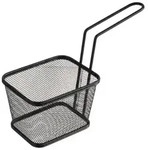 APS SNACKHOLDER Servier-Frittierkorb, black mat 40627 , Ma&szlig;e (L x B x H): 13 x...