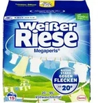 Wei&szlig;er Riese Megaperls&reg; Vollwaschmittel WM19U , 1,140 kg - Packung, f&uuml;r ca. 19