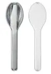 Mepal Ellipse Besteckset 3-teilig 105760015700 , Farbe: nordic blue