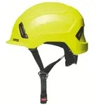 uvex pronamic alpine E hi-viz Schutzhelm, mit kurzem Schirm 9736130 , Farbe: gelb,
