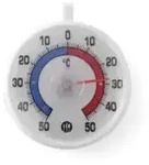 HENDI K&uuml;hlschrankthermometer, -50 &deg;C bis 50 &deg;C 271124 , Ma&szlig;e (&empty; x H): 7,2 x 2,1
