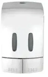 WENKO 2-Kammer Desinfektions- und Seifenspender Tartas Chrom 24590100 , Farbe: chrom/