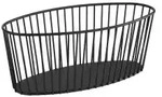 APS URBAN Korb, oval 30413 , Ma&szlig;e (L x B x H): 14 x 30 x 12 cm
