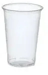 Papstar Trinkbecher, PP, transparent 16130 , 0,3 Liter, &Oslash; 7,8 cm, H&ouml;he: 11,3...