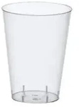 Papstar Trinkbecher, Polystyrol 12162 , 1 Packung = 50 St&uuml;ck, glasklar