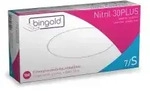 BINGOLD Nitril 30PLUS Einweghandschuh, dunkelblau 634221 , 1 Packung = 100...