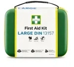 Cederroth First Aid Kit Large, Erste-Hilfe-Koffer, DIN 13157 51011007 , Ma&szlig;e (L x B