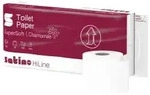 Satino HiLine Toilettenpapier Kamille, 3-lagig, hochwei&szlig;, MT1 081500 , 1 Paket = 8
