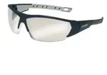 uvex i-works Schutzbrille, kratzfest, beschlagfrei 9194885 , Farbe: schwarz / grau,