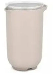 Mepal Chef it R&uuml;hrbecher, 1000 ml, mit Deckel 102312531500 , Farbe: chalk