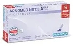ARNOMED Nitril XTRA PURE Einmalhandschuhe, puderfrei, violett 354-S , 1 Packung...