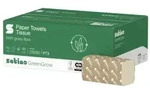 Satino GreenGrow Handtuchpapier, V-Falz 278390 , 1 Karton = 15 Packungen &agrave; 214...