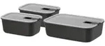 Mepal EasyClip Frischhaltedose, 3-teilig 2 x 700 ml + 1 x 1500 ml 106181441100 ,