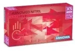 ARNOMED Nitril Lava Red Einmalhandschuhe, puderfrei, rot 384-XS , 1 Packung =...