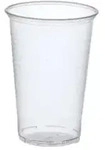 Papstar Trinkbecher, Polypropylen 16132 , 1 Packung = 50 St&uuml;ck ,transparent mit