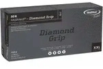 MaiMed&reg; Diamond Grip Nitril Einmalhandschuhe, schwarz, puderfrei 76861 , 1 Box...