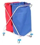Floorstar Papierwagen ESTAWA Edelstahl X-Form PX 2-120 ES , PX 2 ES mit...