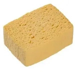 Spontex Azella 40 Trockenschwamm, beige Azella 40 , 1 Karton = 8 Packungen &agrave; 10