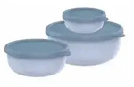 Mepal Lumina 2.0 Vorratsdosen-Set, 3-teilig 106298013800 , Farbe: nordic blue