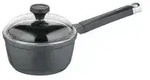 Berndes Stieltopf mit Deckel, 16 cm, schwarz 031649 , 1 St&uuml;ck