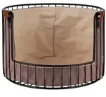 APS Brot- und Obstkorb mit Baumwolltasche 30209 , Ma&szlig;e (&Oslash; x H): 27,5 x 18,5 cm