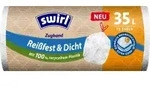Swirl&reg; M&uuml;llbeutel rei&szlig;fest, mit Zugband, 35 Liter 4008871219077 , 1 Karton =...